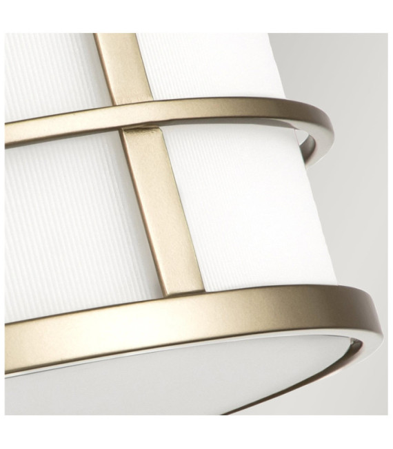Ceiling light Fusion Opal Glass, Steel, Painted natural brass