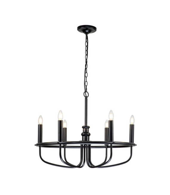 Capitol Suspension Black Steel