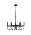 Capitol Suspension Black Steel