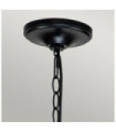 Suspension Capitol Acier Noir