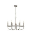 Capitol Pendant Lamp Brushed Nickel Steel