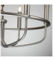 Capitol Pendant Lamp Brushed Nickel Steel