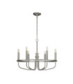 Suspension Capitol Acier Nickel brossé
