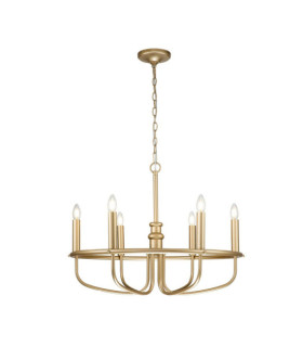Suspension Capitol Acier Laiton naturel peint