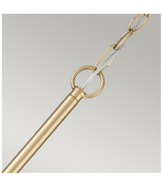 Capitol Pendelleuchte Stahl Lackiertes Naturmessing