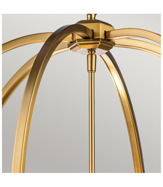 Suspension Feiss Acier Laiton bruni