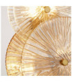 Lampe de table Wagon Acier doux,verre Laiton