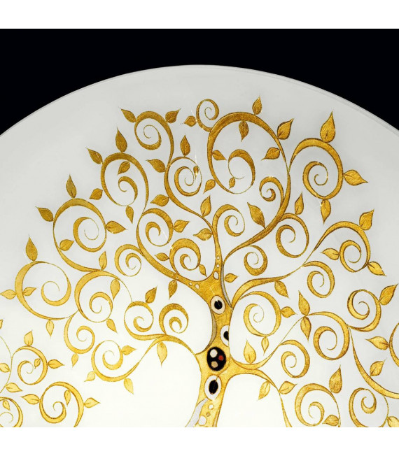 Design Pendelleuchte LUNA Gold 24 Karat 5 Glühbirnen