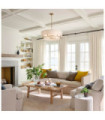 Graham Ceiling Light Steel Lacquered Brass