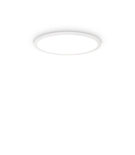 FLY Lámpara de techo LED Metal, plástico, aluminio Blanco mate