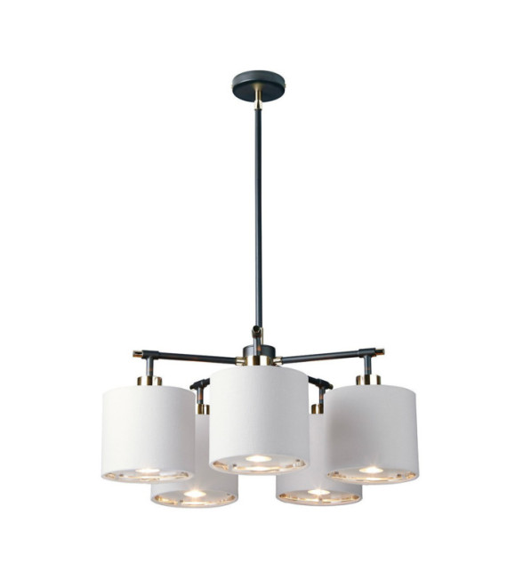 Suspension Balance Acrylique,nuances en acier Noir