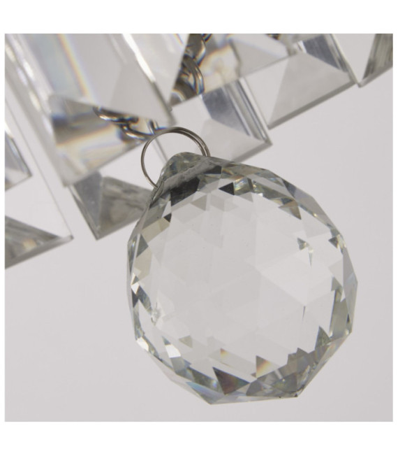 Plafonnier Empire Acier doux Chrome, clair