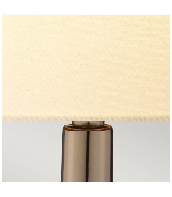 Lampada da Tavolo Job in Ceramica Bronzo Metallizzato