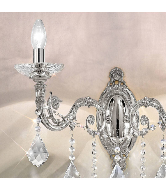 CONTARINI CRYSTAL Wall Light 2 lights - 4
