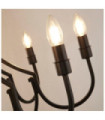Suspension Lodge Acier doux Noir