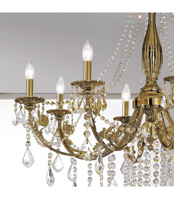 PISANI CRYSTAL Chandelier 8 lights - 2