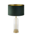 Lampe de table Oxford Acier doux,verre Laiton