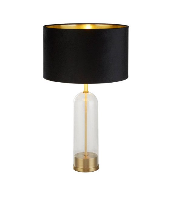 Lampada da tavolo Oxford Acciaio dolce, vetro Ottone