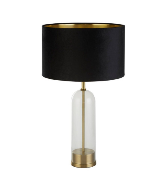 Lampada da tavolo Oxford Acciaio dolce, vetro Ottone