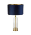 Lampe de table Oxford Acier doux,verre Laiton