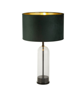 Lámpara de mesa Oxford Light Marble, negro