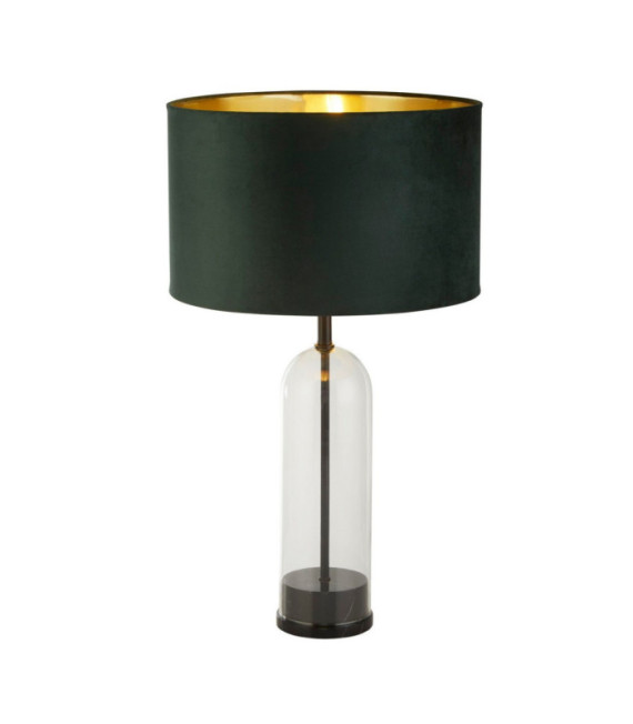 Lámpara de mesa Oxford Light Marble, negro