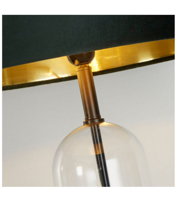 Oxford Light Marmor Tischlampe, schwarz