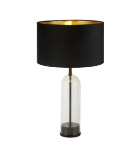 Oxford Light Marmor Tischlampe, schwarz