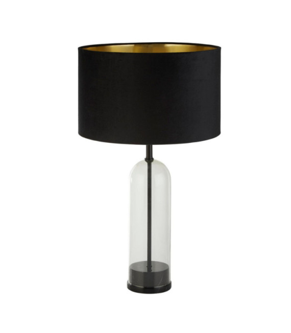 Oxford Light Marmor Tischlampe, schwarz