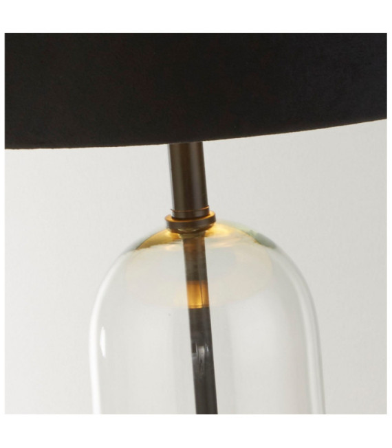 Oxford Light Marmor Tischlampe, schwarz