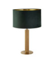 Lampe de table London Acier doux,tissu Laiton