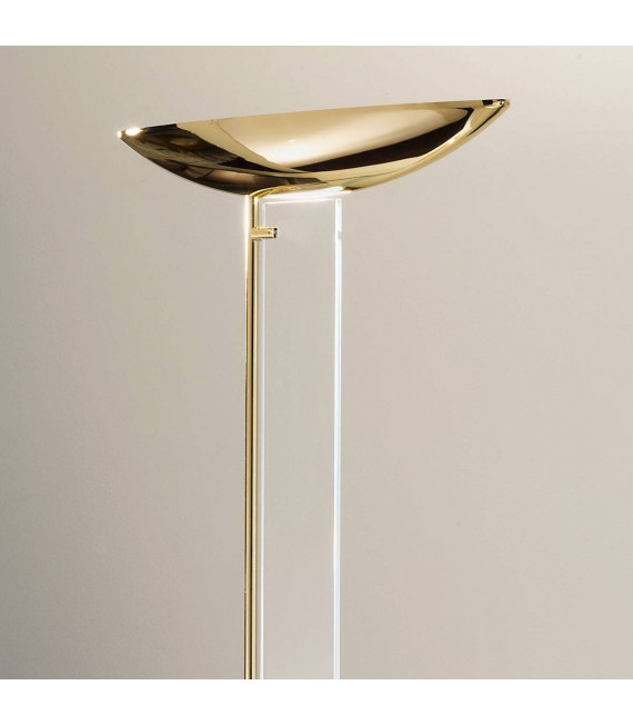 Lampadaire design DELPHI Or 24 Carats 4 ampoules