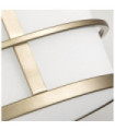 Ceiling light Fusion Opal Glass, Steel, Painted natural brass
