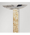 Lampadaire design DELPHI chrome 4 ampoules