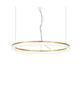 LED pendant light Crown Metal Brass