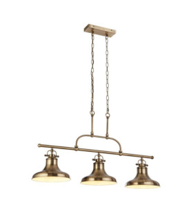 Dallas Pendant Light Mild Steel Antique Brass