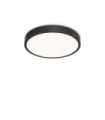 Plafonnier LED Ray Plastique Noir