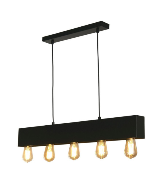 Piano Pendant Light Mild Steel Black
