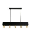 Suspension Piano Acier doux Noir
