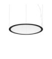 Suspension LED Orbit Métal Noir