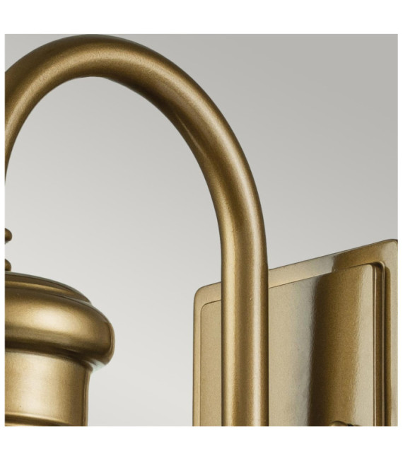 Redding exterior wall light Glass, Aluminum Painted aged bronze