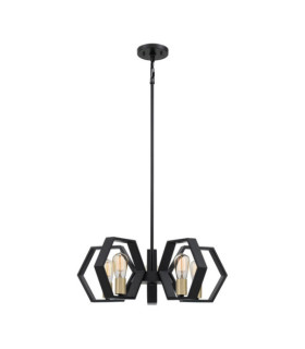 Quoizel Pendant Steel Black Earth
