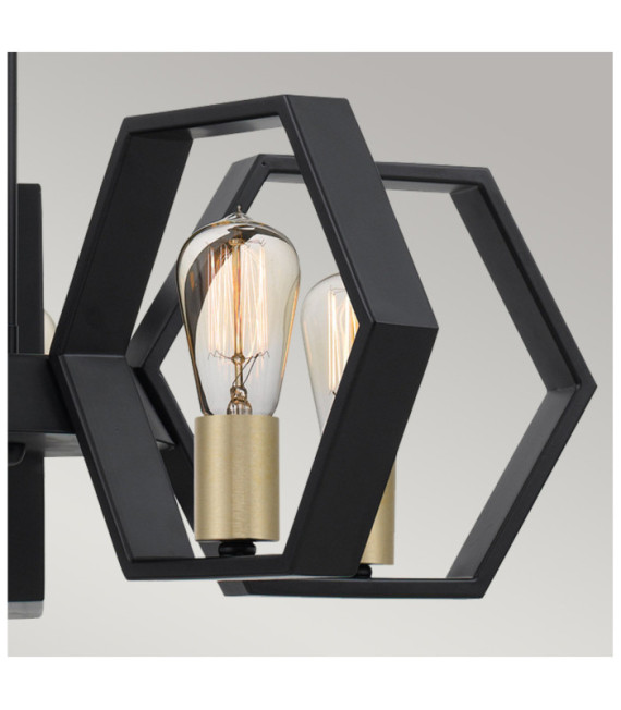Quoizel Pendant Steel Black Earth