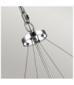Suspension Kichler Cristal,Acier Chrome poli