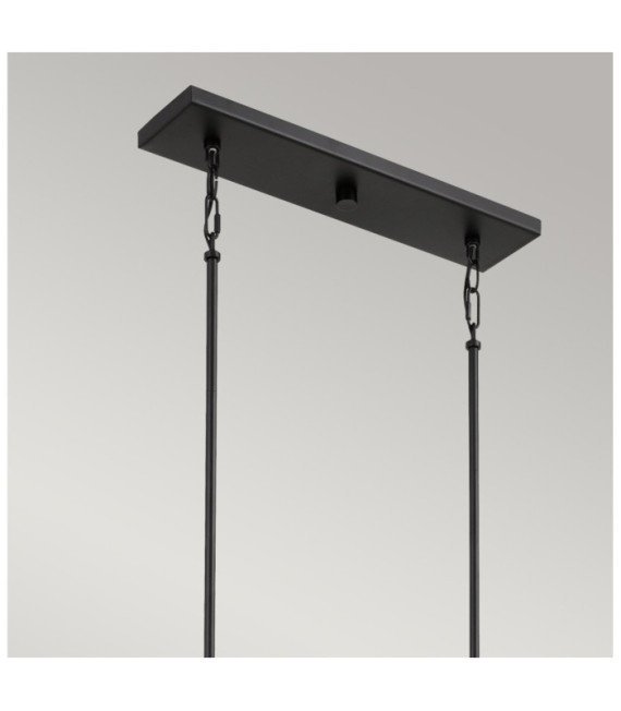 Quoizel Anhänger Stahl Black Earth