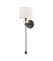 Quoizel wall light Steel, Port Bronze fabric