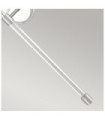 Quoizel wall light Steel, Polished nickel fabric