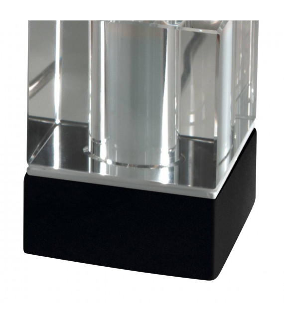 Design Tischleuchte RIVIERA Black 1 Glühbirne