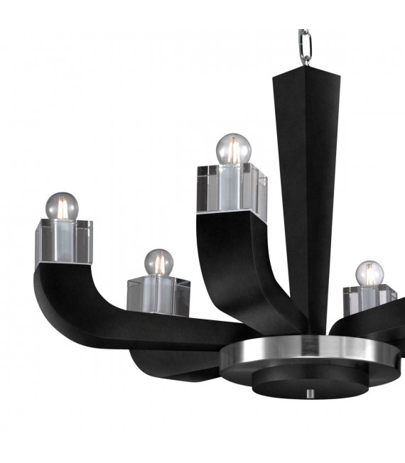 Chandelier design RIVIERA 6 ampoules