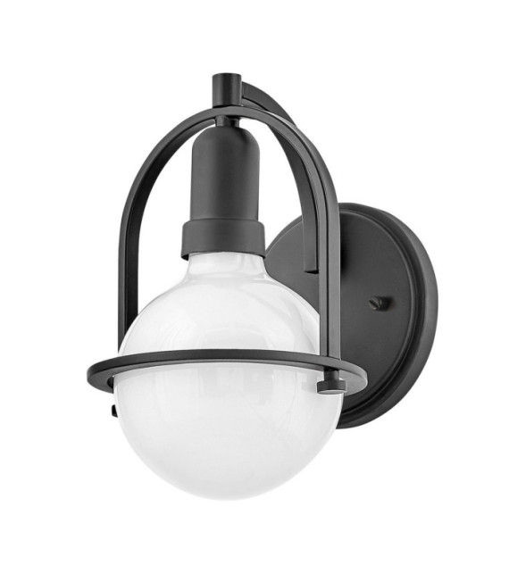 Hinkley Wall Light Steel Black